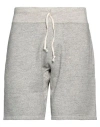Rrl By Ralph Lauren Man Shorts & Bermuda Shorts Light Grey Size S Cotton, Polyester In Grey