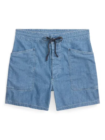 Rrl Caldwell Shorts In Blue