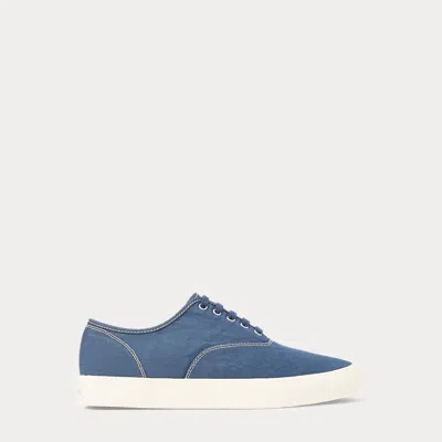 Rrl Canvas Trainer In Blue