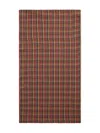 Rrl Check-pattern Scarf In Brown