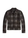 Rrl Raston Checked Wool Jacket In Multi