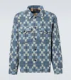 Rrl Checked Cotton Overshirt In Multi