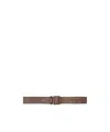 Rrl Conrad Belt In Brown