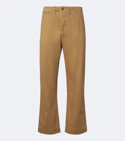 Rrl Cotton Chinos In Beige