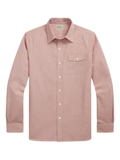 Rrl Cotton Shirt In Pink