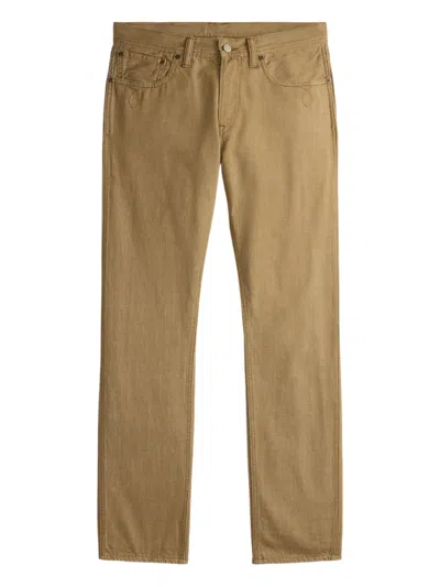 Rrl Cotton Trousers In Multi
