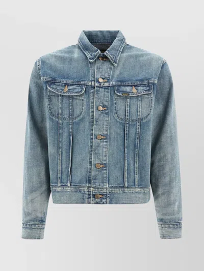 Rrl Denim Jacket In Blue