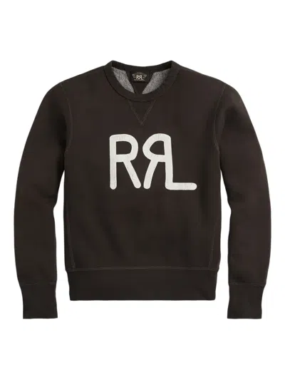 Rrl Fleece Sweatshirt In Black
