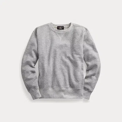 Rrl Fleece Sweatshirt In Grey