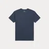 Rrl Garment-dyed Crewneck T-shirt In Blue