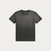 Rrl Garment-dyed Crewneck T-shirt In Green