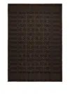 Rrl Geometric-pattern Rug In Brown