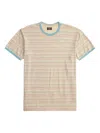 Rrl Geometric-pattern T-shirt In Neutral