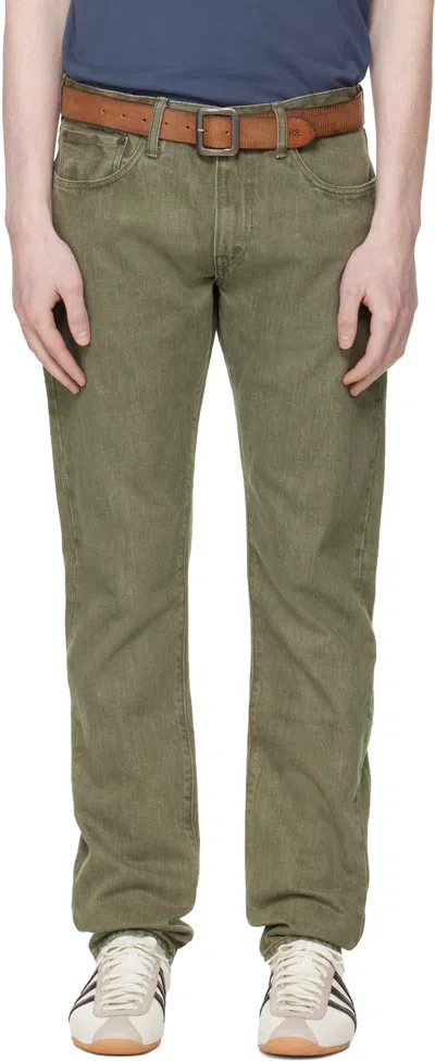 Rrl Green Slim Fit Jeans