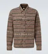 Rrl Hector Wool-blend Overshirt In Multi