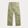 Rrl Herringbone Trouser In Green