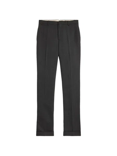 Rrl Herringbone-pattern Button-fly Trousers In Multi