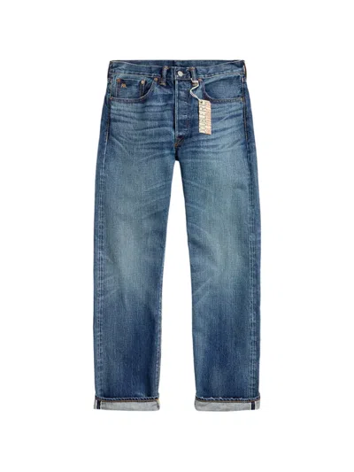 Rrl Slim-fit Selvedge Denim Jeans In Blue