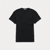 Rrl Indigo Jersey Pocket T-shirt In Black