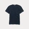 Rrl Indigo Jersey Pocket T-shirt In Blue