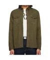 Rrl Lapel Long-sleeved Casual Jacket In Green
