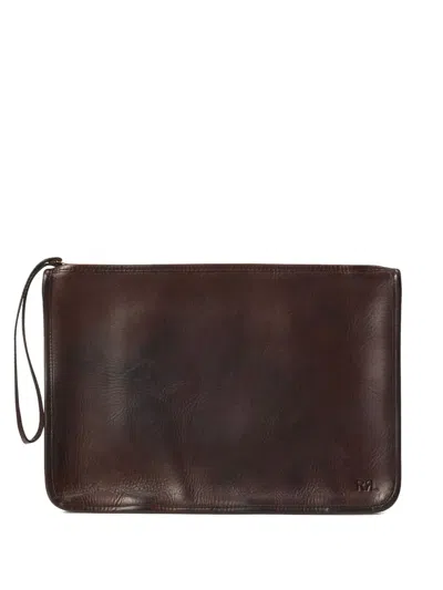 Rrl Leather Clutch Bag
