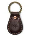 Rrl Leather Keyring In Brown