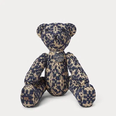 Rrl Limited-edition Handwoven Bear In Multi