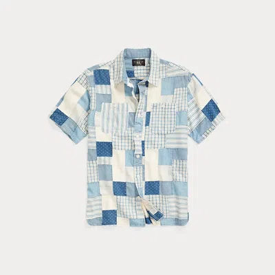 Rrl Limited-edition Patchwork Workshirt In Multi