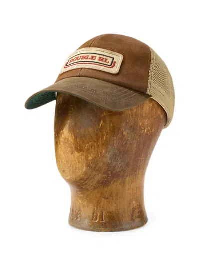 Rrl Baseballkappe Mit Logo-applikation In Multi