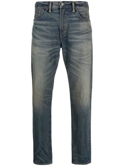 Rrl Low-rise Slim-fit Jeans In Blue