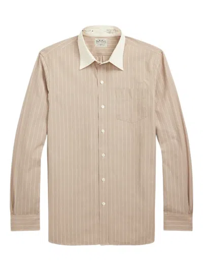 Rrl Maxx Club Shirt In Neutral
