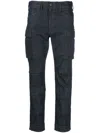 Rrl Multiple Cargo Pockets Trousers In Blau