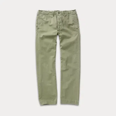 Rrl Chino Officer's Trouser In Green