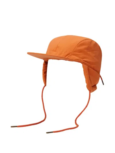 Rrl Padded Cap In Orange