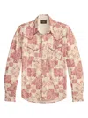 Rrl Paisley-print Cotton Shirt In Multi