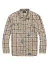 Rrl Plaid Shirt In Multi