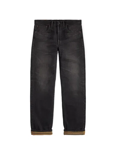 Rrl 포켓 스트레이트 진 In Black