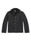 Rrl Quilted Jacket In Black