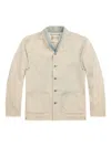 Rrl Perkins Shawl-collar Denim Overshirt