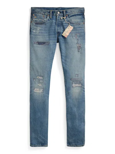 Rrl Ralph Lauren  Milner Straight-fit  Jeans In Blue