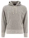 Rrl Hooded Sweatshirt With Drawstring And Kangaroo Pocket In Gray