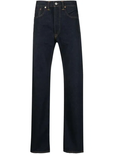 Rrl Ralph Lauren  Selvedge Straight-leg Jeans In Blue