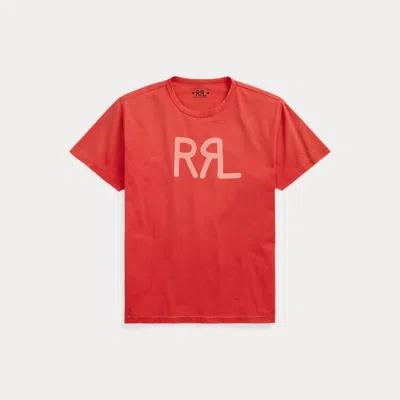 Rrl Ranch Logo T-shirt In Red