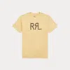 Rrl Ranch Logo T-shirt In Yellow