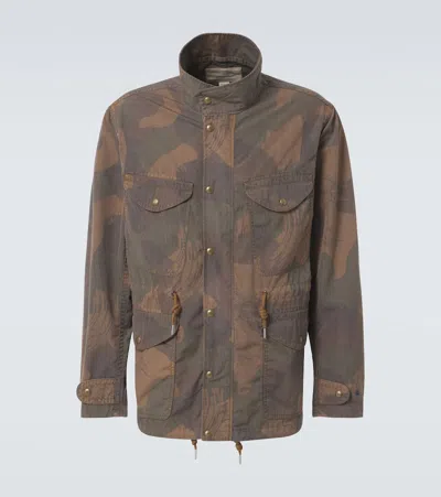 Rrl Riley Camouflage Overshirt In Multicoloured