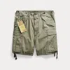 Rrl Ripstop Cargo Short In Green