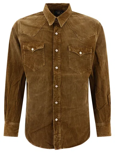 Rrl Shirts Brown