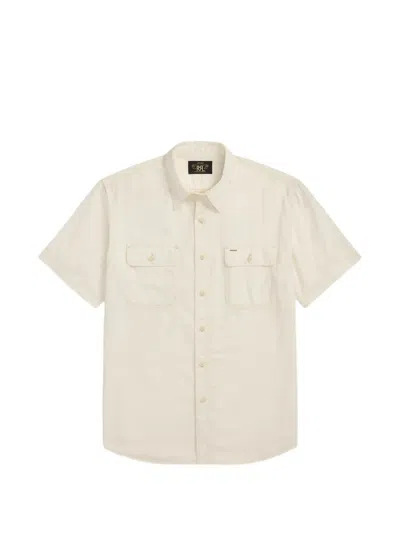 Rrl Short-sleeve Shirt In Neutral