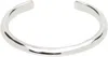 Rrl Silver Hammered Cuff Bracelet In Silver